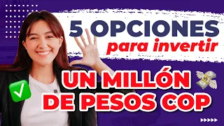 💸¿CÓMO y en QUÉ invertir 1 MILLÓN de pesos? - Domingo Financiero