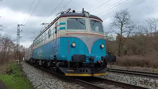 Vlaky Štětí a fírové RJ v akci 👌 7.3.2023 / railspotting