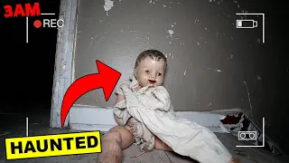 CREEPY HAUNTED DOLL CAUGHT MOVING ON CAMERA IN ABANDONED HOUSE AT 3AM! | PARANORMAL CAUGHT ON CAMERA
