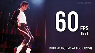 Michael Jackson - Billie Jean | Live in Bucharest, 1992 (60FPS Snippet Test)