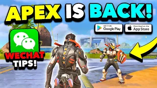 APEX LEGENDS MOBILE 2.0 IS HERE! DOWNLOAD + WECHAT TIPS! (EASY TUTORIAL + GAMEPLAY)