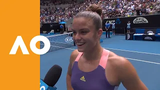 Maria Sakkari: "I have been struggling a lot" | Australian Open 2020 R3