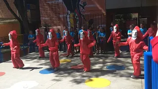 Dança La Casa de Papel - Escola integrada