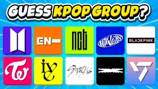 Guess the KPOP GROUP by LOGO - QUIZ 2024 🎀| UNIVERSE KPOP QUIZ