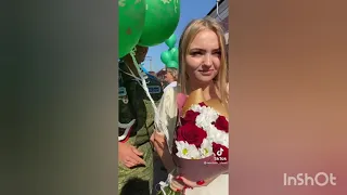 TikTok дембель 2021🥰🥰,девушки встречают своих парней.