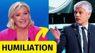 Marine Le Pen DÉTRUIT Laurent Wauquiez (tout le plateau explose de rire)