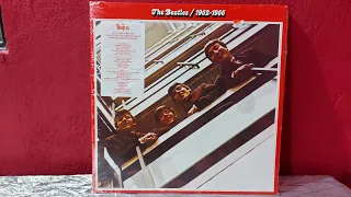 The Beatles Álbum Rojo 1962/1966 Unboxing 2 discos de Vinyl