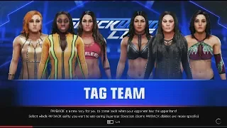 WWE 2K19 Team Naomi vs. Team The IIconics