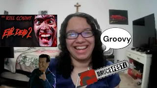 Evil Dead 2 (1987) KILL COUNT Reaction@DeadMeat