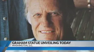 Billy Graham statue for U.S. Capitol to be unveiled