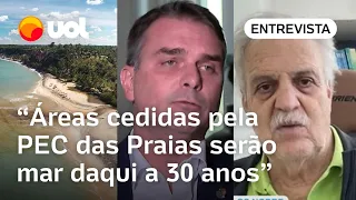 PEC das Praias tem que ser ao contrário; essas áreas serão parte do mar no futuro, diz Carlos Nobre