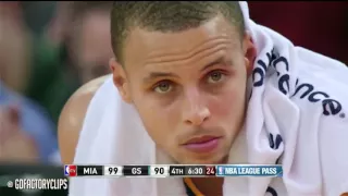 Throwback LeBron James vs Stephen Curry Duel Highlights 2014 02 12 Warriors vs Heat MUST SEE!