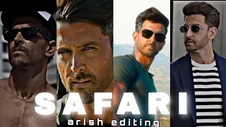 SAFARI HRITHI ROSHAN STATUS | Hrithik roshan edit | Efx whatsApp status | safari song status