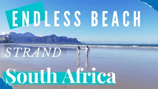 Endless fabulous beach in Cape Town - Strand beach , Cape Town,  South Africa/ Many fun & activity