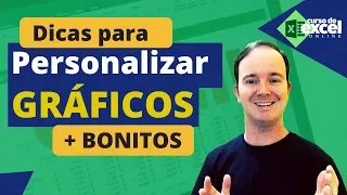 Gráficos Bonitos no Excel | Como Personalizar o Visual dos Gráficos no Excel para Iniciantes