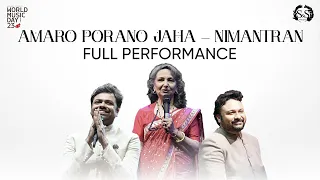 Amaro Porano Jaha | Nimantran | Sharmila Tagore | Sourendro-Soumyojit | WMD 2023
