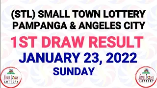 1st Draw STL Pampanga, STL Angeles January 23 2022 (Sunday) Result | SunCove, Lake Tahoe