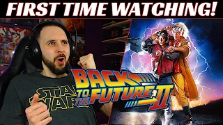 Back to the Future 2 REACTION! First Time Watching!