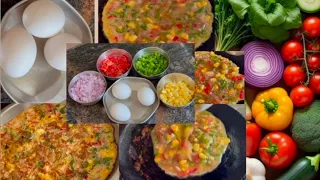 Spicy masala omelette|| மசாலா ஆம்லெட்|| kitchen love 💕 || egg recipes