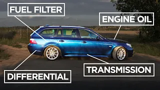 Essential Maintenance BMW 5 Series (E60 / E61) DPF Clean, Transmission & Diff Fluid and Fuel Filter