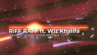 RiFF RAFF FT. WiZ KHALiFA - i WANT A FERRARi (iNSTRUMENTAL)