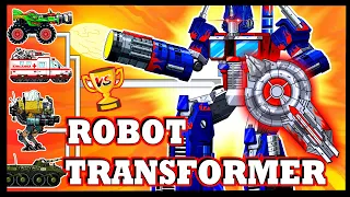 Full Transformers: Optimus Prime, Monster Truck, Ambulance | Мультики про танки | Arena Tank Cartoon