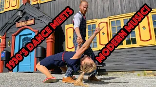 "Dance Monkey" Lindy Hop Dancing! 🔥 Sondre & Tanya