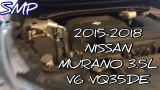 2015-2018 Nissan Murano Oil Change