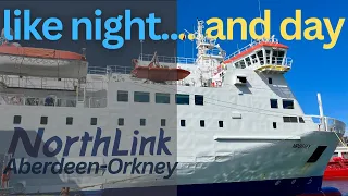 How Different the Northlink is After Dark! My Return Voyage from Aberdeen to Kirkwall, Orkney...