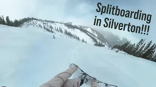 Splitboarding in Silverton, Colorado