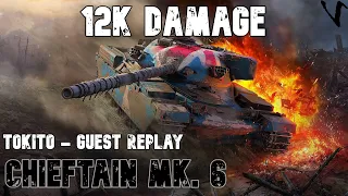 Chieftain Mk. 6 - 12K Damage: Guest Replay - Tokito: World of Tanks Console