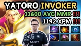 🔥 YATORO INVOKER Midlane Highlights 7.35d 🔥 1192 XPM Midlane YATOROGOD Rank 4 - Dota 2