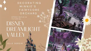 Minnie’s Fairycore Orchard in Disney Dreamlight Valley — Speed Build and Tutorial Part 1 🪷✨💜