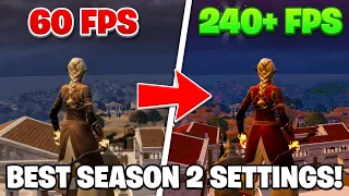 Chapter 5 Season 2 Settings Guide! (FPS BOOST, COLORBLIND SETTINGS + MORE!)😍