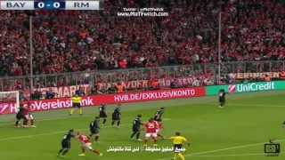 أهداف مباراة ريال مدريد و باير ميونيخ ذهاب 2-1 تعليق علي سعيد الكعبي(HD )