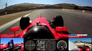 Ferrari Racing Days Laguna Seca - F1 Clienti Driver: Bud Moeller / Session 1 - Fast Lap.