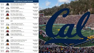 California Football 2024 Schedule Preview & Prediction