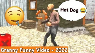 Grandpa Ne Hot Dog Banaya 😂 horror game granny 2 granny comedy videos 😂 #granny #funnyvideo #explore