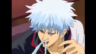 Gintama Sneezing scene