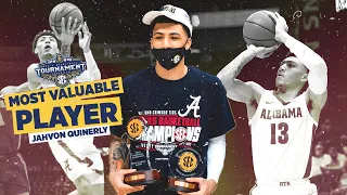 Jahvon Quinerly Earned The SEC Tournament Most Valuable Player #MarchMadness #JellyFam🍇