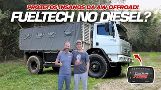 FuelTech OFF-ROAD episode! I drove a DIESEL truck with FuelTech FT600!