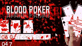 Blood Poker • Bloody Horror Card Game • First Look (No Commentary Gameplay)