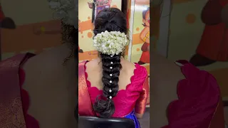 Messy bridal hairstyle