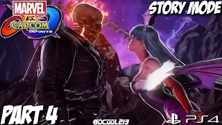 Marvel vs Capcom Infinite Story Mode Gameplay Walkthrough Part 4 - Soul Stone - PS4 Lets Play