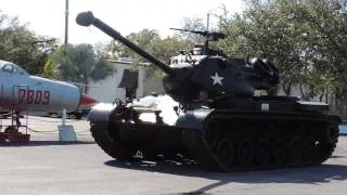 M47 Patton Tank on the Move