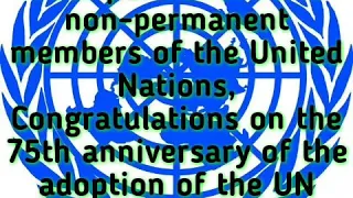 75th anniversary of the UN Charter