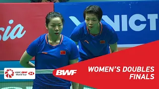 F | WD | CHEN/JIA (CHN) [5] vs DU/LI (CHN) | BWF 2019