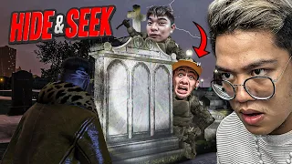 Hide and Seek sa SEMENTERYO ng GTA 5 - NAG TAGO SA LIBINGAN!