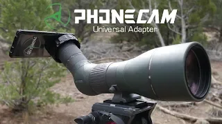 Phonecam Universal Smartphone Digiscope Adapter - Fits All Optics - Digiscoping