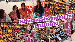 Meet with @BodmonZaid Subscribers/Khussa Shopping in Lahore!❤️